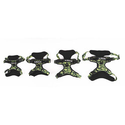 M-Pets Hiking Reflektörlü Köpek Göğüs Tasması Kamuflaj Small 35-60 Cm - Thumbnail