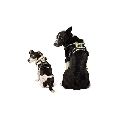 M-Pets Hiking Reflektörlü Köpek Göğüs Tasması Kamuflaj XLarge 50-110 Cm 