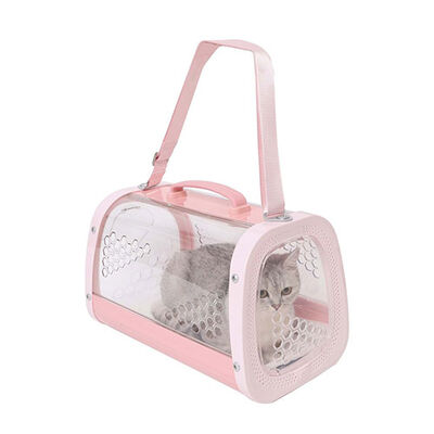 M-Pets Honey Kedi ve Küçük Irk Köpek Taşıma Çantası Pembe 59x38x35,4 Cm 
