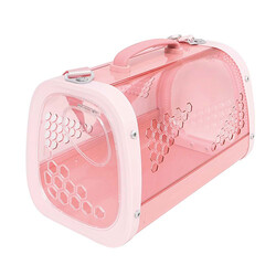M-Pets Honey Kedi ve Küçük Irk Köpek Taşıma Çantası Pembe 59x38x35,4 Cm - Thumbnail