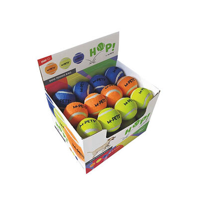 M-Pets Hop Tenis Topu Karışık Renkli 6,4 Cm 