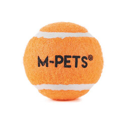 M-Pets Hop Tenis Topu Köpek Oyuncağı Turuncu 3'lü 5 Cm - Thumbnail
