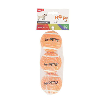 M-Pets Hop Tenis Topu Köpek Oyuncağı Turuncu 3'lü 6,4 Cm  M-Pets Hop Tenis Topu Köpek Oyuncağı Turuncu 3'lü 6,4 Cm