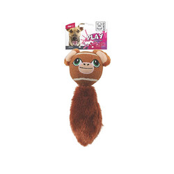 M-Pets - M-Pets Johnny Kahverengi Tilki Köpek Oyuncağı 18 x 11 x 6,5 cm 