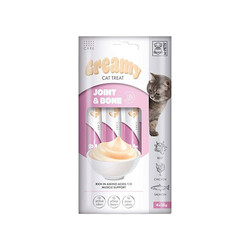 M-Pets - M-Pets Joint Bone Eklem Yapısı Destekleyici Krema Kedi Ödül Maması 4x15 Gr 