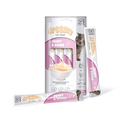 M-Pets Joint Bone Eklem Yapısı Destekleyici Krema Kedi Ödül Maması 4x15 Gr - Thumbnail