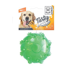 M-Pets Jupiter Kauçuk Ödül Hazneli Top Köpek Oyuncağı Small 6,5 Cm - Thumbnail