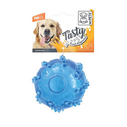 M-Pets Jupiter Kauçuk Ödül Hazneli Top Köpek Oyuncağı Small 6,5 Cm - Thumbnail