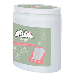 M-Pets - M-Pets Kedi ve Köpek Kulak Temizliği İçin Parmak Pedi 50'li 