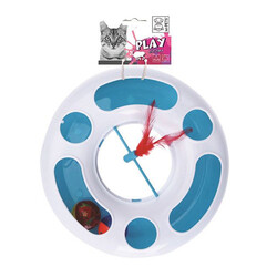 M-Pets - M-Pets Kediler İçin Plastik Çemberli Top Oyuncağı 