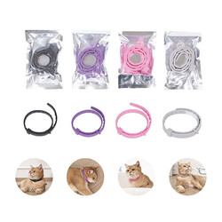 M-Pets Keep Calm Calming Sakinleştici Kedi Tasması 4'lü Mix Color - Thumbnail