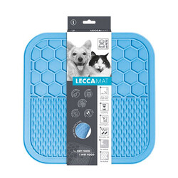 M-Pets - M-Pets Lecca Kedi ve Köpekler İçin Yavaş Beslenme Ödül Matı Large Mavi 30x30 Cm 