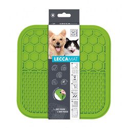 M-Pets - M-Pets Lecca Kedi ve Köpekler İçin Yavaş Beslenme Ödül Matı Medium Yeşil 21x21 Cm 