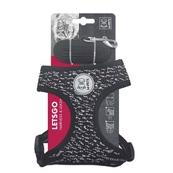 M-Pets - M-Pets Letsgo Kedi Göğüs Tasması Seti 30-42 Cm 