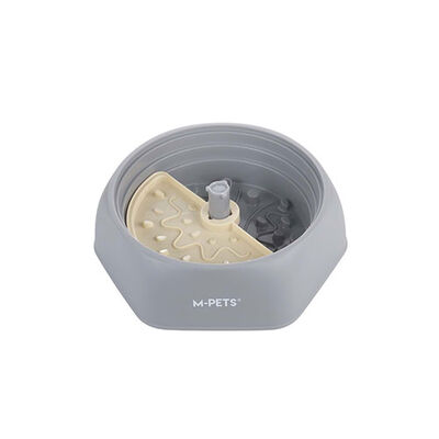 M-Pets Level Up Ayarlanabilir Köpek Yavaş Beslenme Mama Kabı Medium 29,8x29,8x8,6 Cm 
