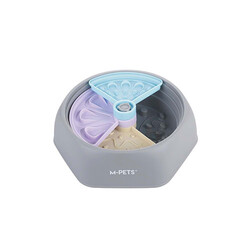 M-Pets Level Up Ayarlanabilir Köpek Yavaş Beslenme Mama Kabı Small 26,2x26,2x8,6 Cm - Thumbnail