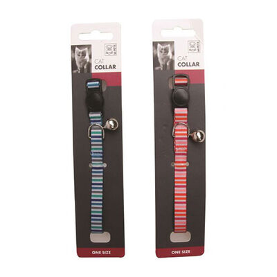 M-Pets Lines Zilli Kedi Boyun Tasması 