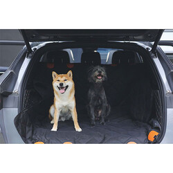 M-Pets Lungo Köpekler İçin Araç Koruma Örtüsü Siyah 152x59 Cm - Thumbnail