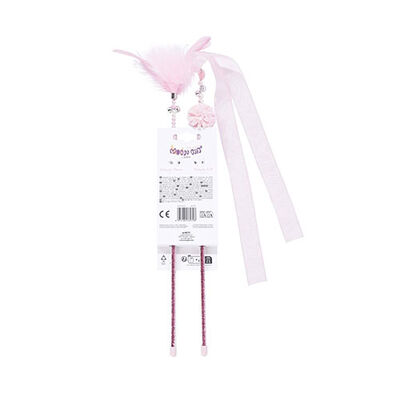 M-Pets Mooncat Olta Kedi Oyuncağı Pembe 2'li 40 Cm 