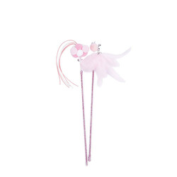 M-Pets Mooncat Olta Kedi Oyuncağı Pembe 2'li 40 Cm - Thumbnail