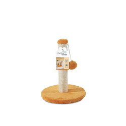 M-Pets - M-Pets My First Ponponlu Kedi Tırmalama Tahtası Turuncu 24x24x30 Cm  M-Pets - M-Pets My First Ponponlu Kedi Tırmalama Tahtası Turuncu 24x24x30 Cm