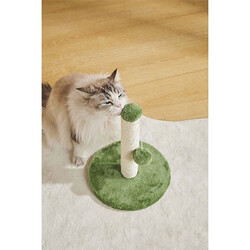 M-Pets My First Ponponlu Kedi Tırmalama Tahtası Yeşil 24x24x30 Cm - Thumbnail