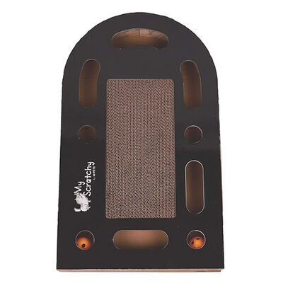 M-Pets My Scratchy Tenneessee Kedi Tırmalama Kartonu Siyah 50x30x6 Cm 