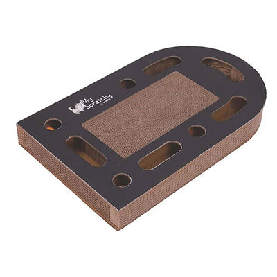 M-Pets My Scratchy Tenneessee Kedi Tırmalama Kartonu Siyah 50x30x6 Cm 