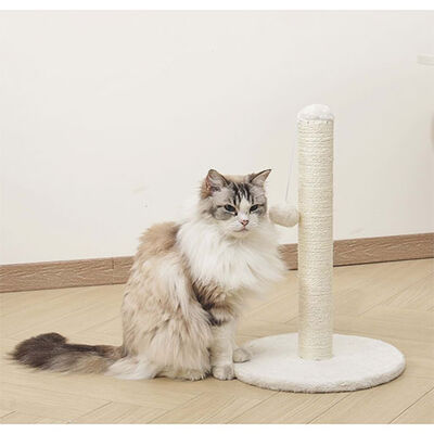 M-Pets My Second Pompom Ponponlu Kedi Tırmalama Tahtası 30x43 Cm 