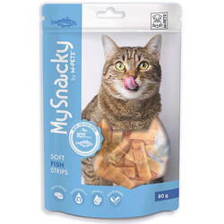M-Pets - M-Pets My Snacky Balıklı Şerit Kedi Ödülü 80 Gr 
