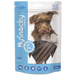 M-Pets - M-Pets My Snacky Balıklı Stick Köpek Ödül Maması 80 Gr 