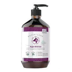M-Pets - M-Pets Naturluxe Argan Yağı ve Açai Özlü Köpek Şampuanı 500 Ml 