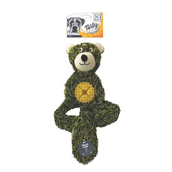 M-Pets - M-Pets Neels Ödül Hazneli Sevimli Ayı Köpek Oyuncağı 38x25,5x7 Cm 