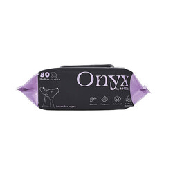 M-Pets Onyx Lavanta Kokulu Kedi ve Köpek Temizleme Mendili 80'li - Thumbnail