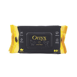 M-Pets - M-Pets Onyx Limon Kokulu Kedi ve Köpek Temizleme Mendili 80'li 