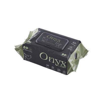 M-Pets Onyx Papatya Kokulu Kedi ve Köpek Temizleme Mendili 80'li 