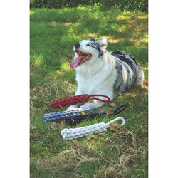 M-Pets Örgü Köpek Oyuncağı Kırmızı 34 Cm - Thumbnail