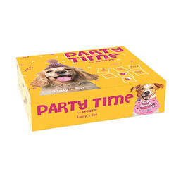M-Pets - M-Pets Party Time Dişi Köpekler İçin Doğum Günü Seti 20x20x7 Cm 
