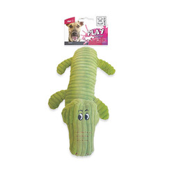 M-Pets - M-Pets Peluş Timsah Köpek Oyuncağı Yeşil 32x17x9 Cm 