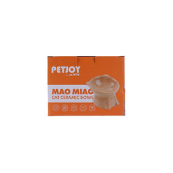 M-Pets Petjoy Mao Miao Seramik Kedi Mama Kabı 200 Ml - Thumbnail