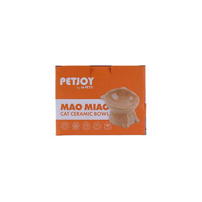 M-Pets Petjoy Mao Miao Seramik Kedi Mama Kabı 200 Ml 