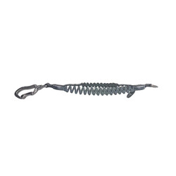 M-Pets Pull Power Köpekler İçin Şok Emici Ara Tasma Siyah 25 Cm - Thumbnail