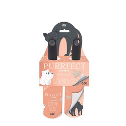M-Pets - M-Pets Purrfect Kedi ve Köpek Tüy Toplama Rulosu Pembe 2x60 Yaprak 
