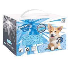 M-Pets - M-Pets Serinletici Köpek Yatağı Small Mavi 40x50 Cm 