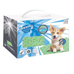 M-Pets - M-Pets Serinletici Köpek Yatağı Small Yeşil 40x50 Cm 