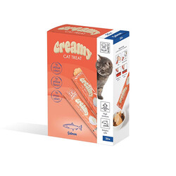 M-Pets - M-Pets Somonlu Krema Kedi Ödül Maması 25x15 Gr 