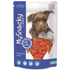 M-Pets - M-Pets Somonlu Küp Köpek Ödül Maması 80 Gr 