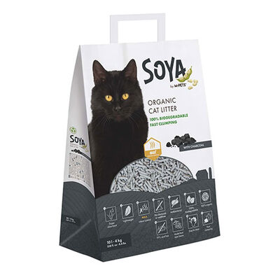 M-Pets Soya Organik Aktif Karbonlu Kedi Kumu 10 Lt 