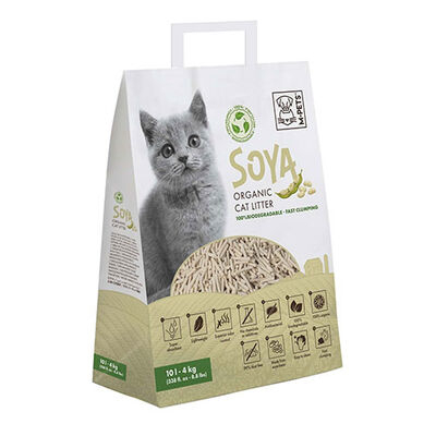 M-Pets Soya Organik Naturel Kedi Kumu 10 Lt 