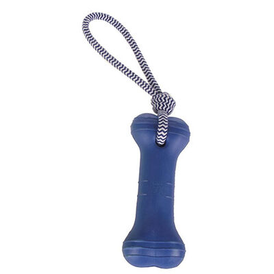 M-Pets Splash Bones Halatlı Köpek Oyuncağı Turuncu 43x8x5 Cm 